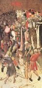 MARTORELL, Bernat (Bernardo) Two Scenes from the Legend of ST.George The Flagellation The Saint Dragged through the City (mk05) china oil painting artist